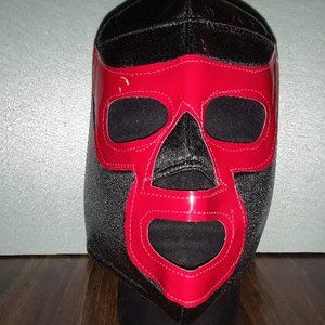 Wrestling Mask - Red Demon - Adult Fit - lucha libre face mask